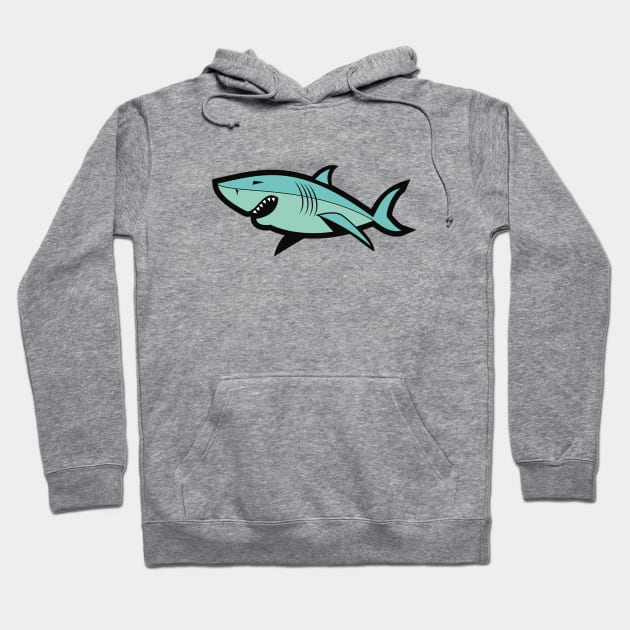 Shark Hoodie by linesdesigns